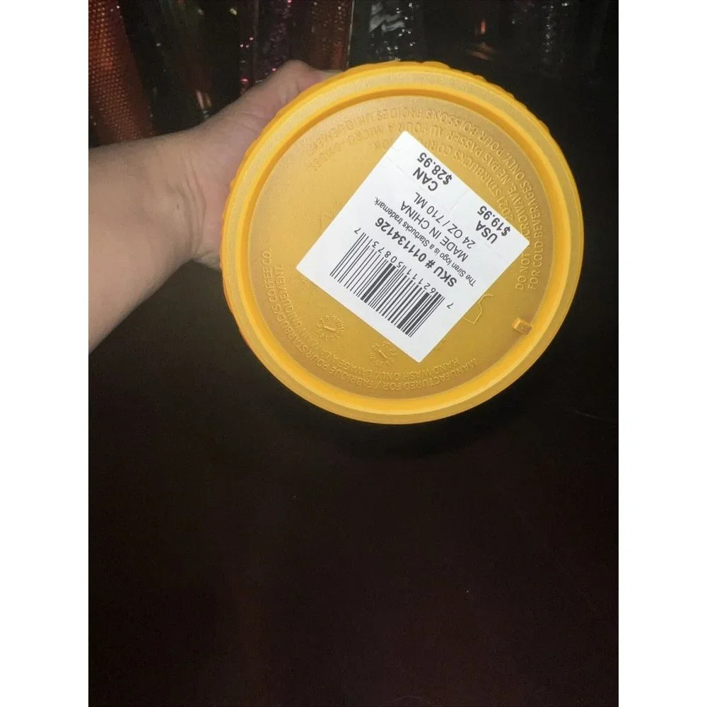 Starbucks Mango Orange Gradient Jeweled 24 oz. Venti‎ Tumbler New